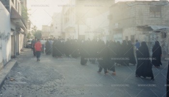 مسيرات إحتجاجية خلال الانتفاضة الدستورية في البحرين 1994-1999