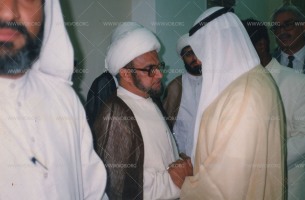 الشيخ الجمري، أحد قادة الانتفاصة الدستورية في البحرين 1994-1999