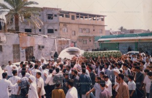 تشييع شهداء الانتفاضة الدستورية في البحرين 1994-1999