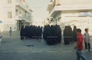 مسيرات إحتجاجية خلال الانتفاضة الدستورية في البحرين 1994-1999